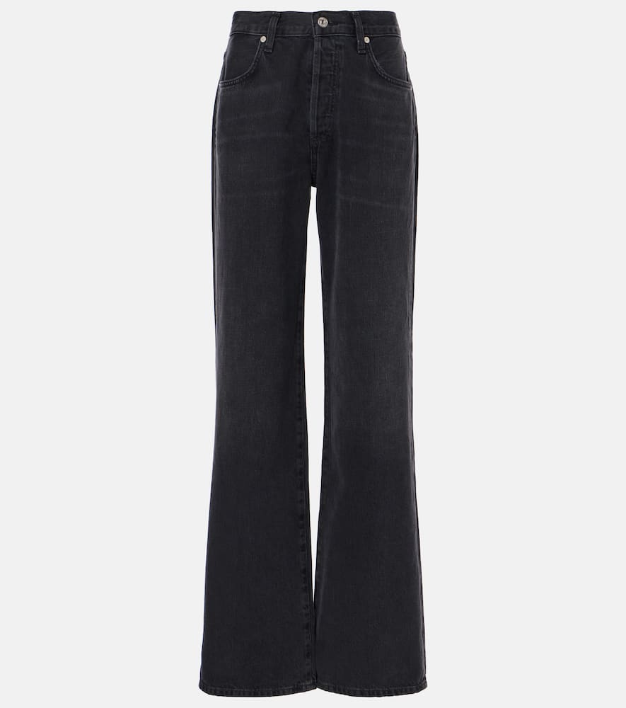 Annina 33 high-rise wide-leg jeans