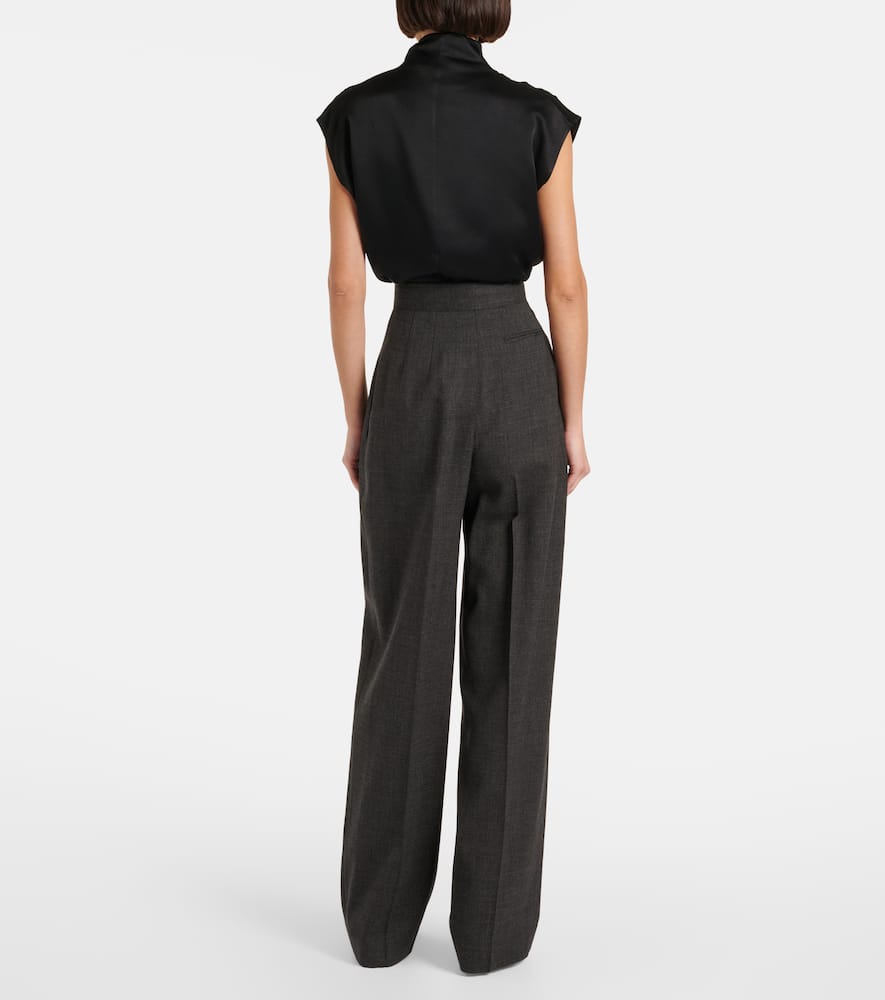 THE ROW GORDON VIRGIN WOOL WIDE-LEG PANTS