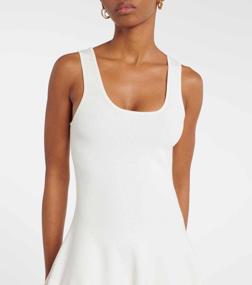 Simkhai Jazz Cotton-blend Poplin Midi Dress In White