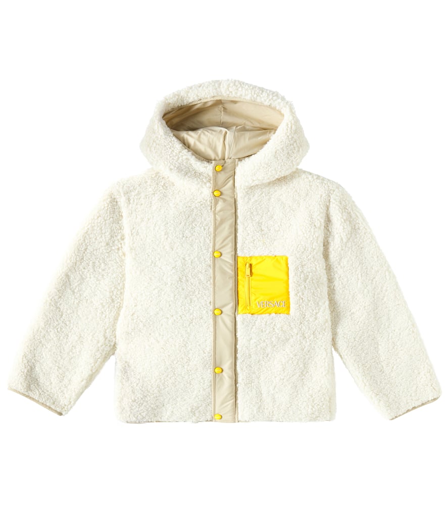 Versace Teddy Jacket In White