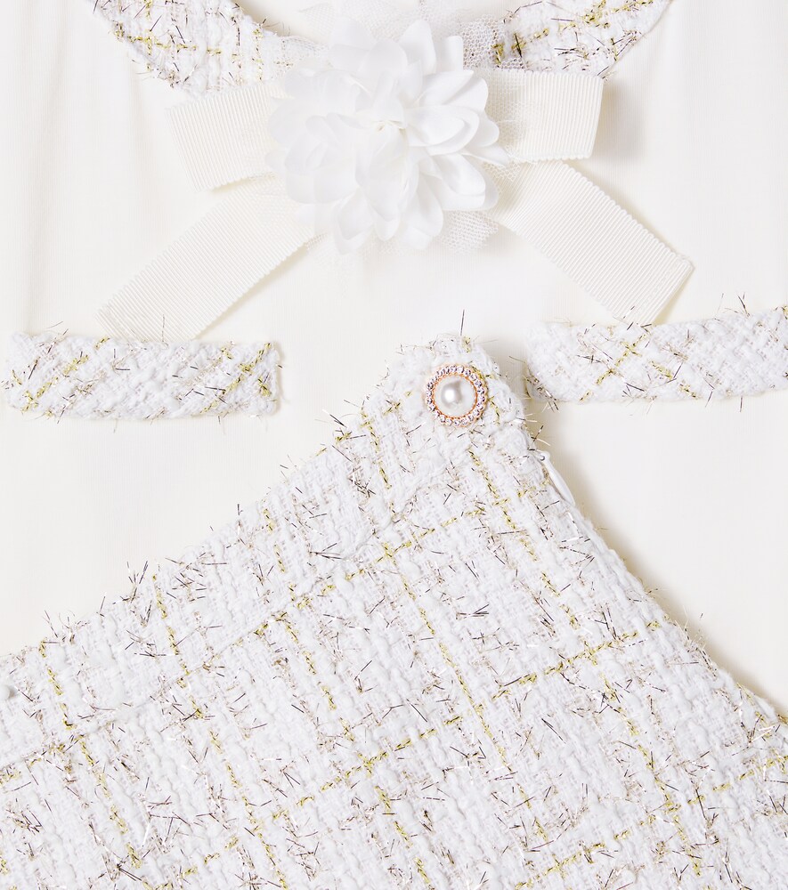  Patachou Patachou Tweed Top And Skirt Set 