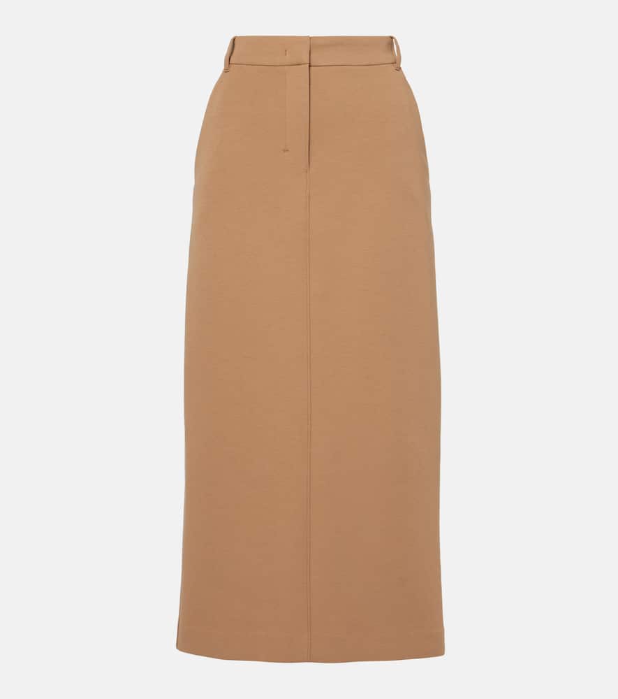 'S Max Mara Como cotton-blend pencil skirt