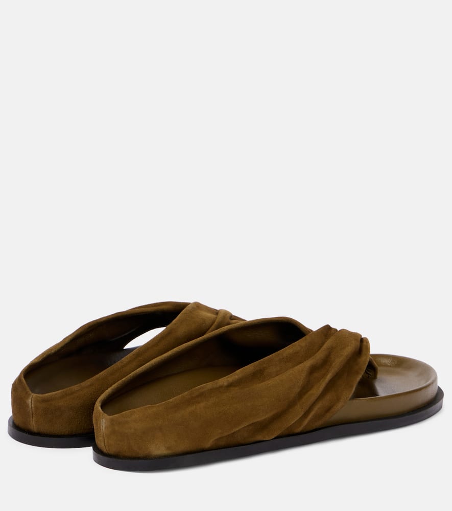 A.emery A. Emery Shaw Suede Thong Sandals