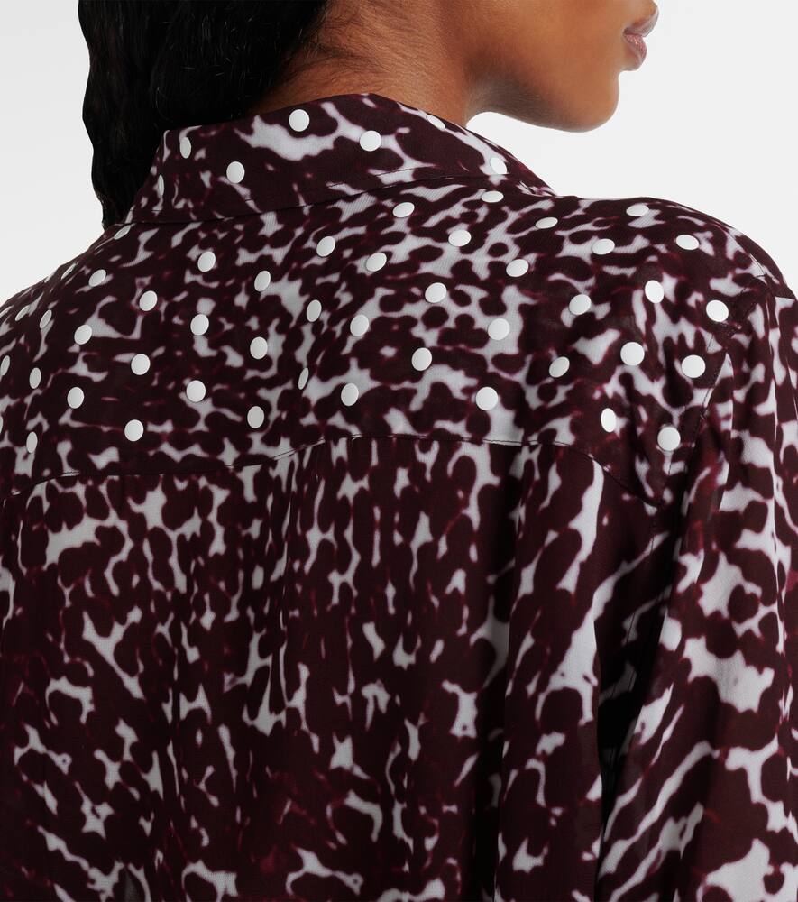 Dries Van Noten Chowy Shirt In Brown