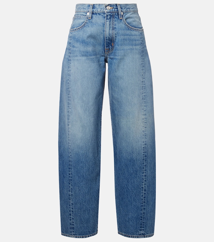 Jackson low-rise wide-leg jeans