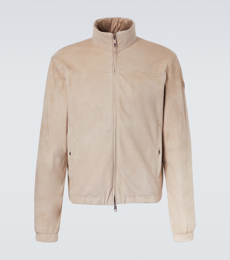Moncler Cernay reversible suede down jacket