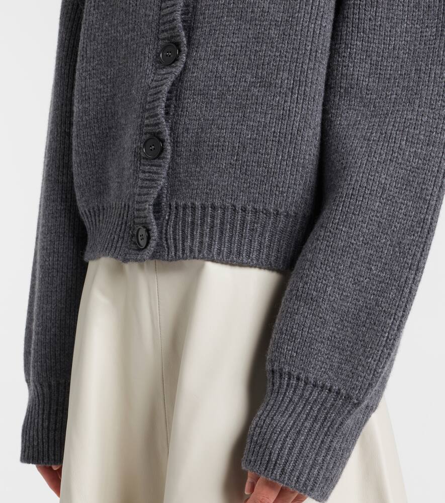 Rohe Wool Cardigan In Gray