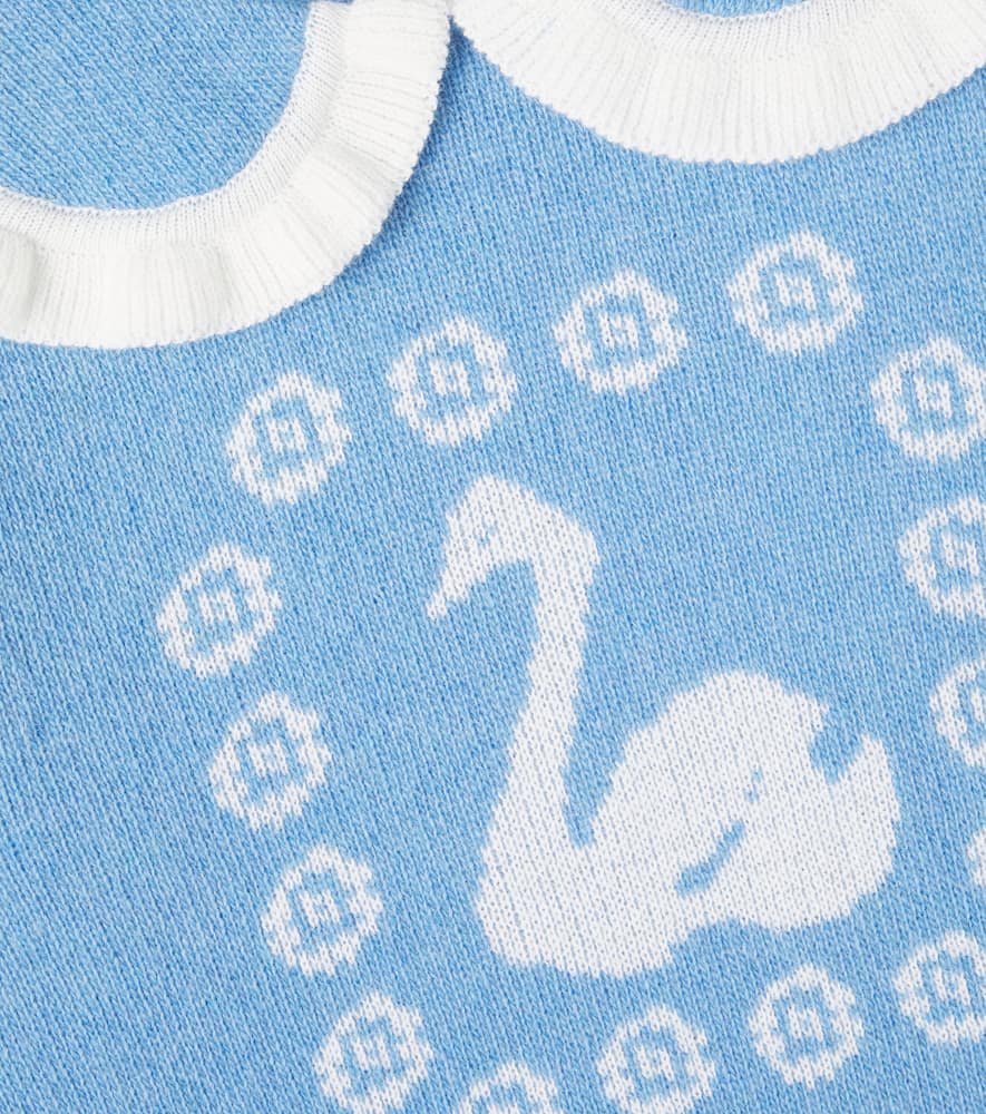 Bebe Organic Annika Sweater In Blue