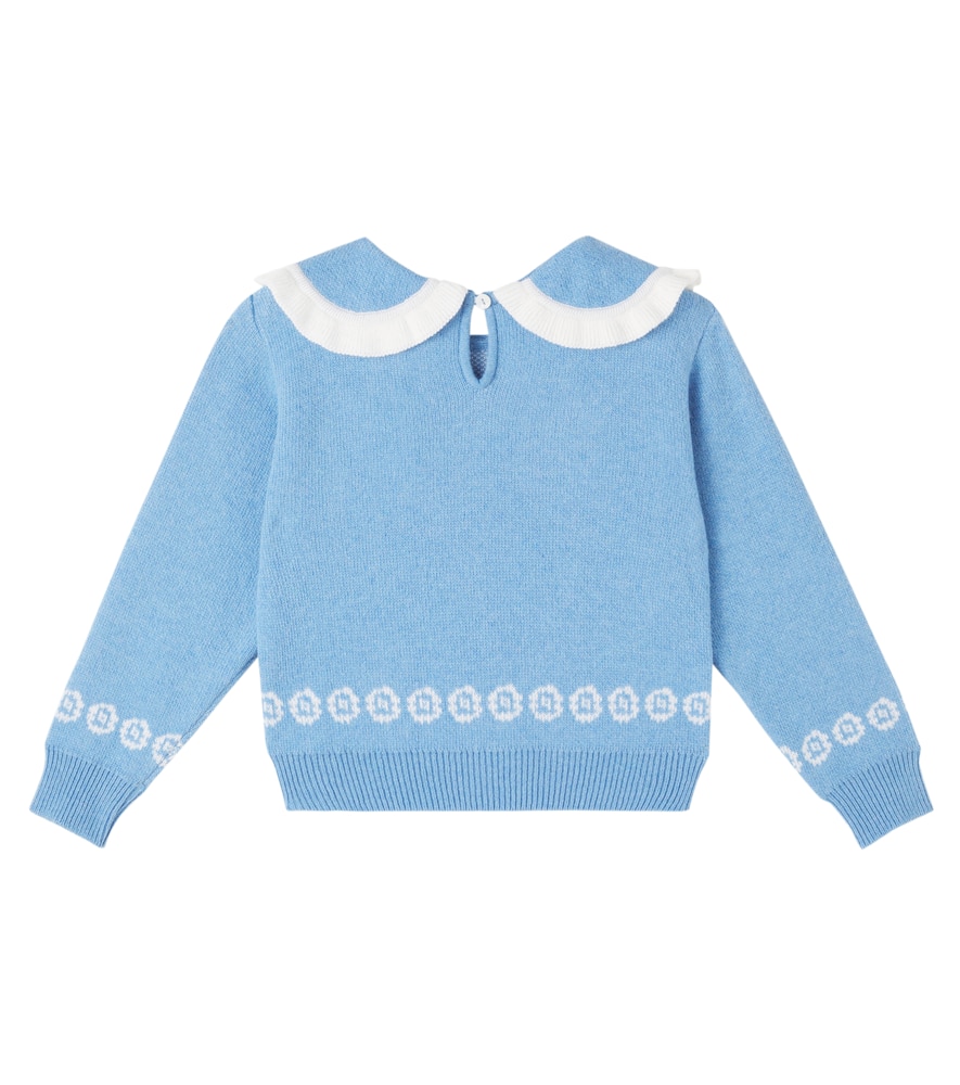 Bebe Organic Annika Sweater In Blue