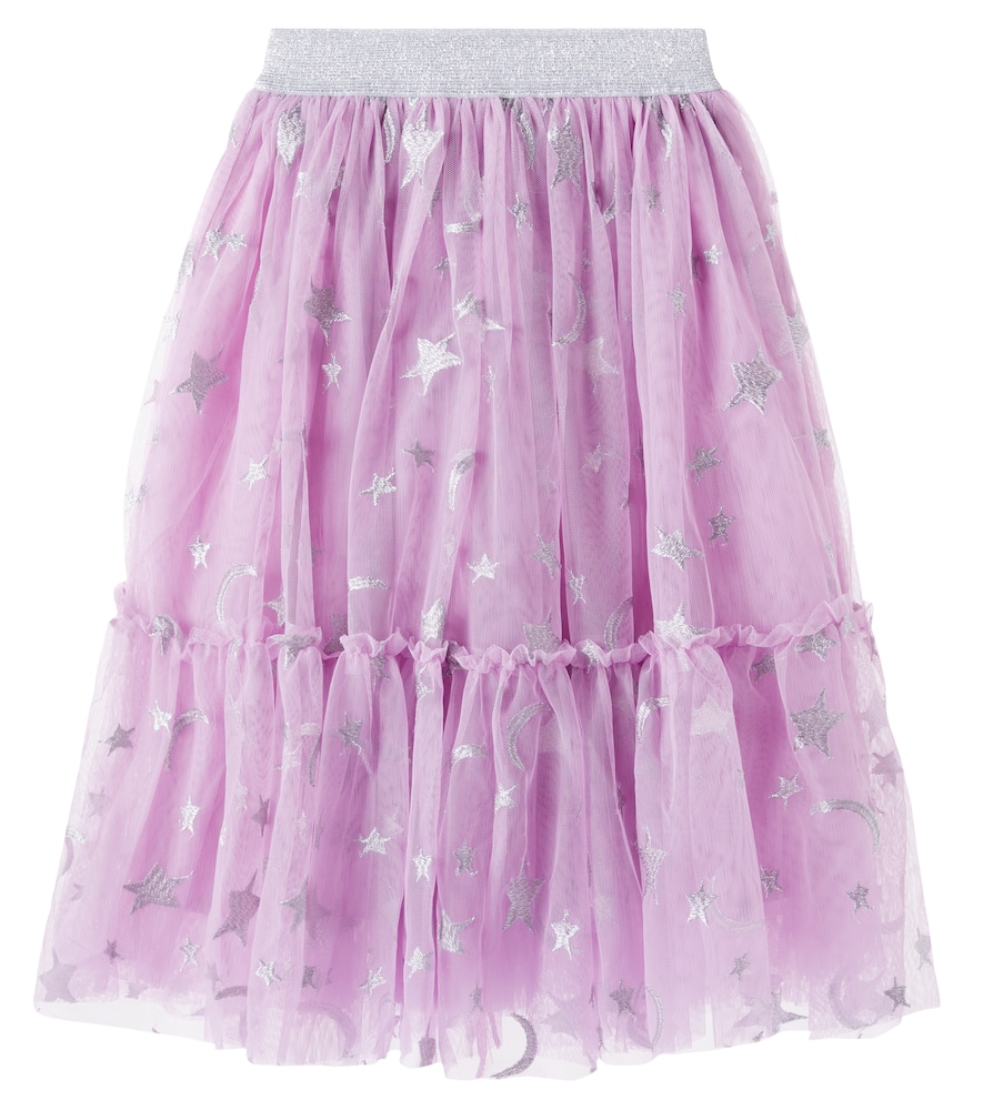 Stella McCartney Stella McCartney Kids Embroidered tulle skirt　ステラ マッカートニー キッズ 刺繍チュールスカート
