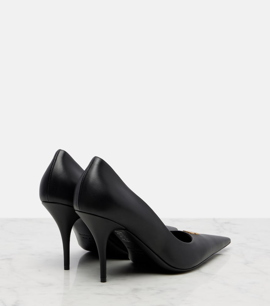  Balenciaga Balenciaga Pumps Avenue Bb Editor 90 Aus Leder 