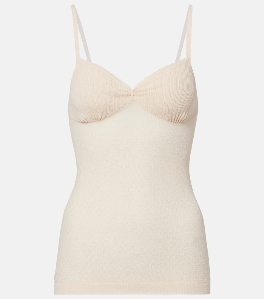 Victoria Beckham Cami cotton-blend top
