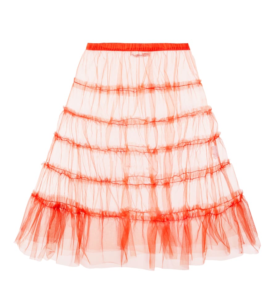 Bobo Choses Tiered Tulle Skirt In Multi