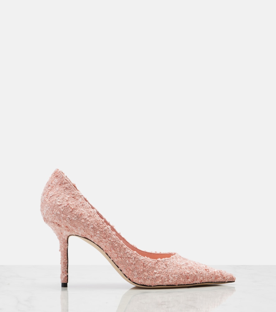  Jimmy Choo Jimmy Choo Pumps Love Aus Mesh Mit Kristallen 