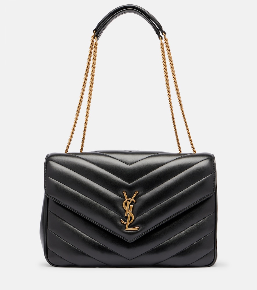 Saint Laurent Loulou Large leather shoulder bag