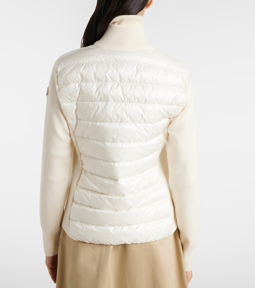  Moncler Moncler Daunenjacke Aus Schurwolle 