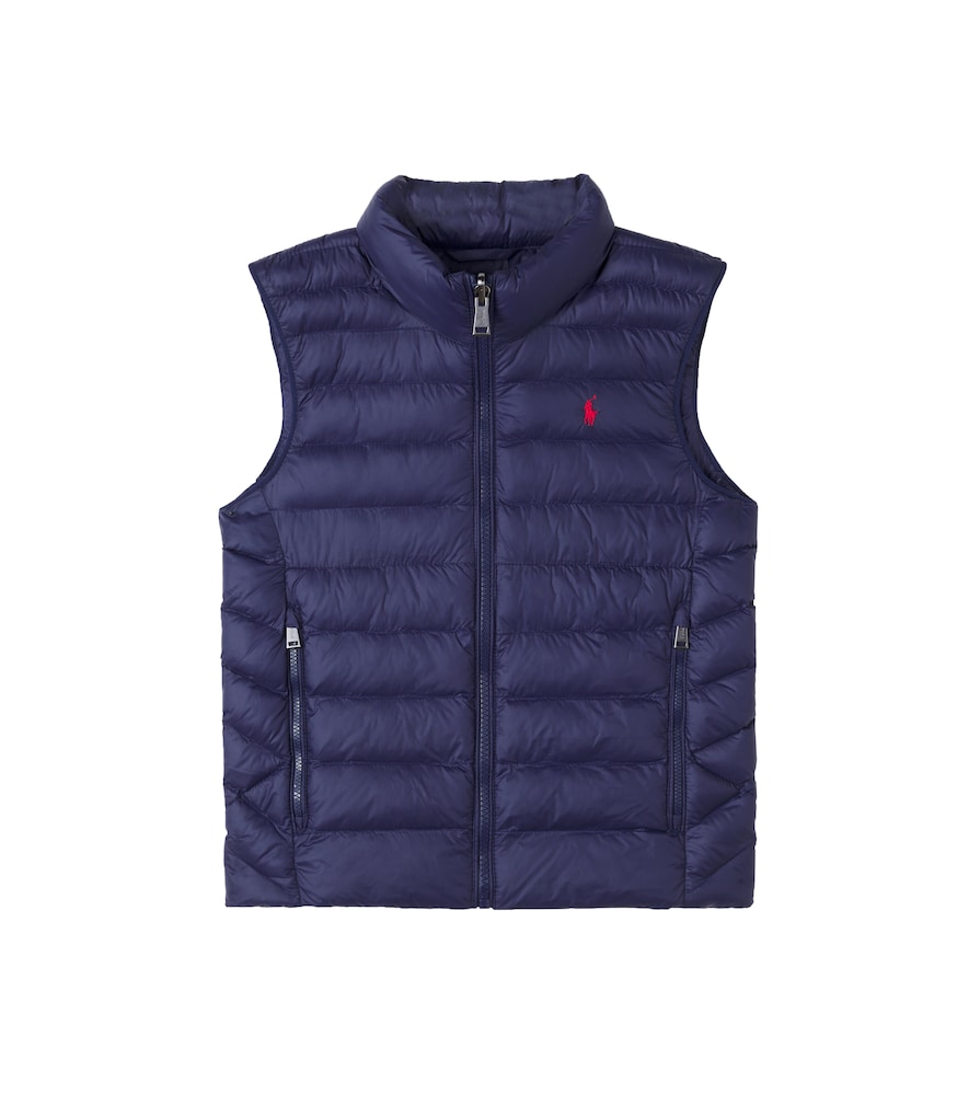 Polo Ralph Lauren Kids Bambino Polo Ralph Lauren Gilet Imbottito Trapuntato Blu Y Taglia 1,5- Mytheresa