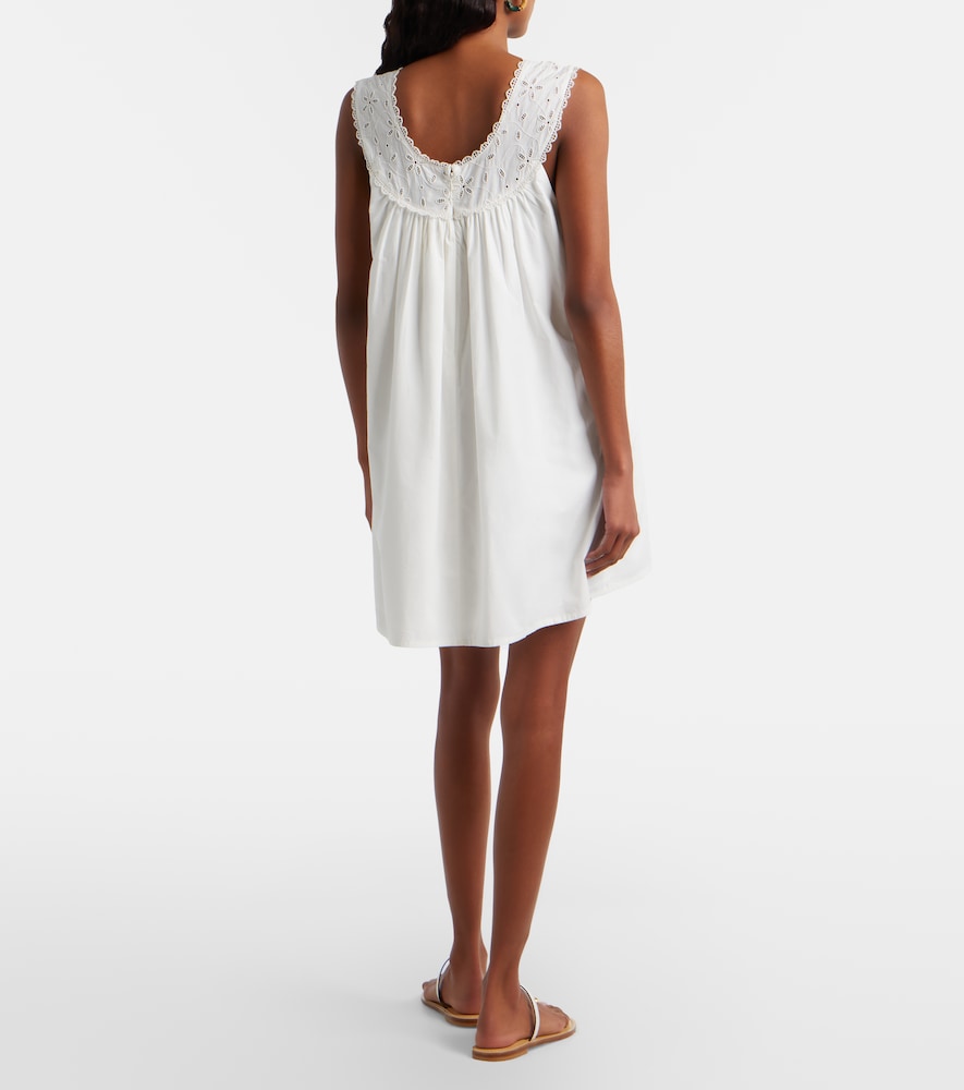  Posse Posse Besticktes Minikleid Salma Aus Baumwolle 