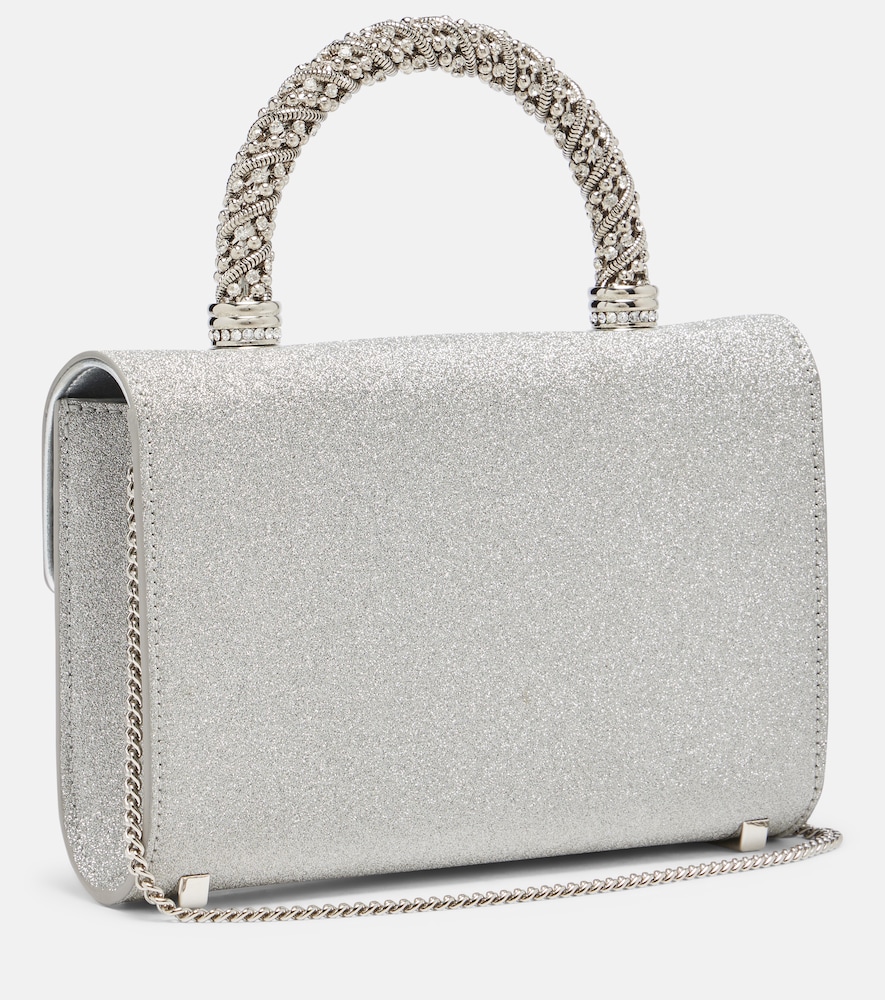  Roger Vivier Roger Vivier Bolso Jewel Efflorescence Mini Con Glitter 