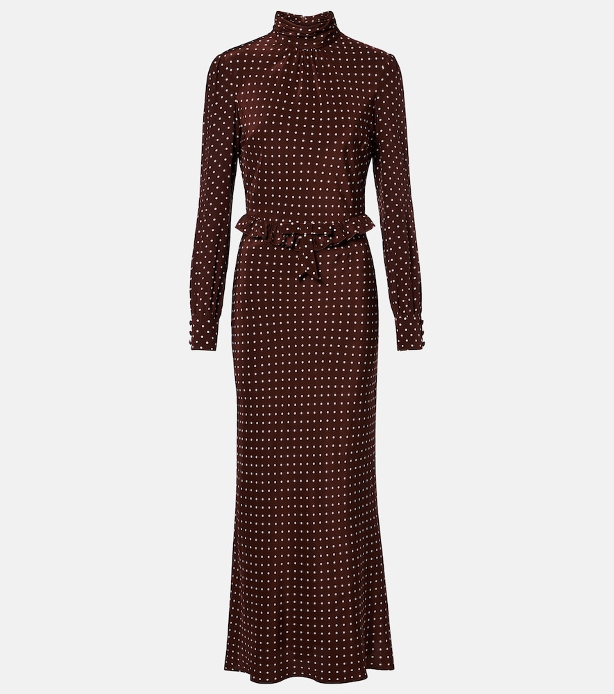 Silk Satin Midi Dress