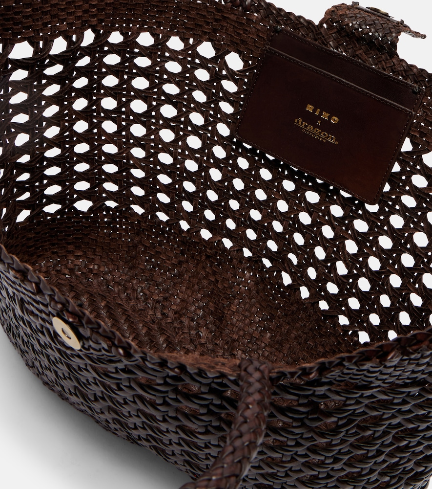  Rixo Rixo X Dragon Diffusion Tote Bag Lucine Aus Leder 