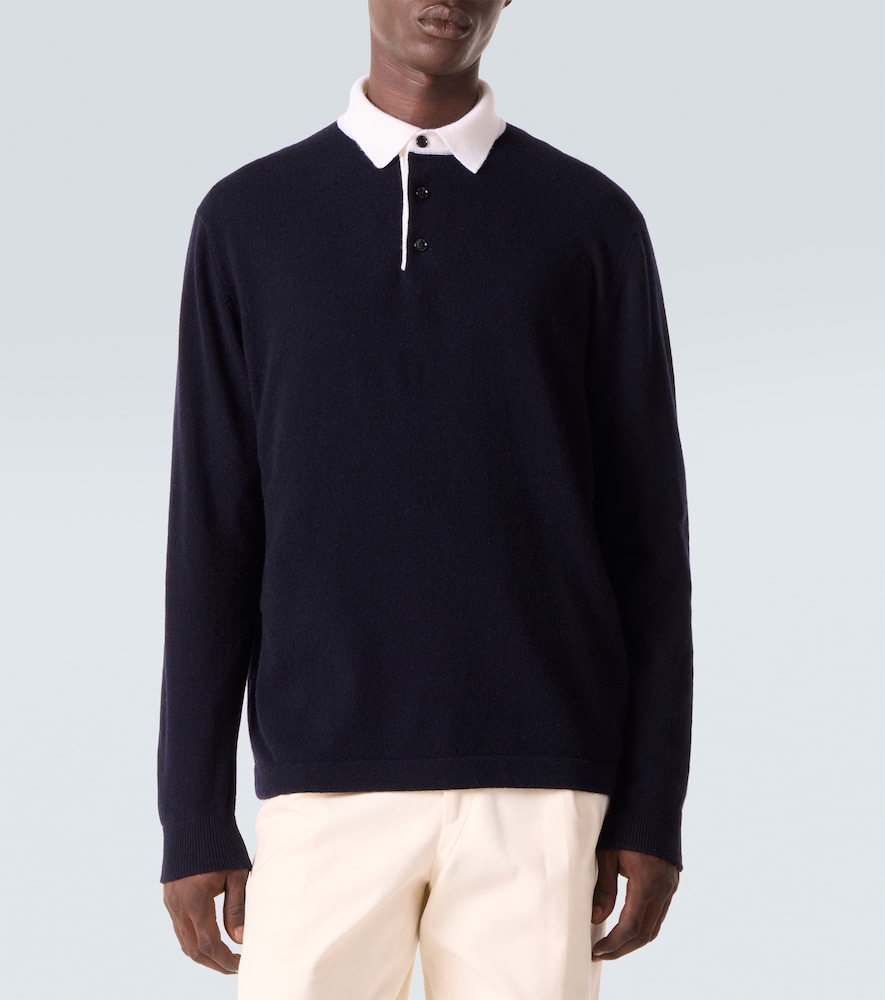  Allude Allude Polopullover Aus Wolle Und Kaschmir 