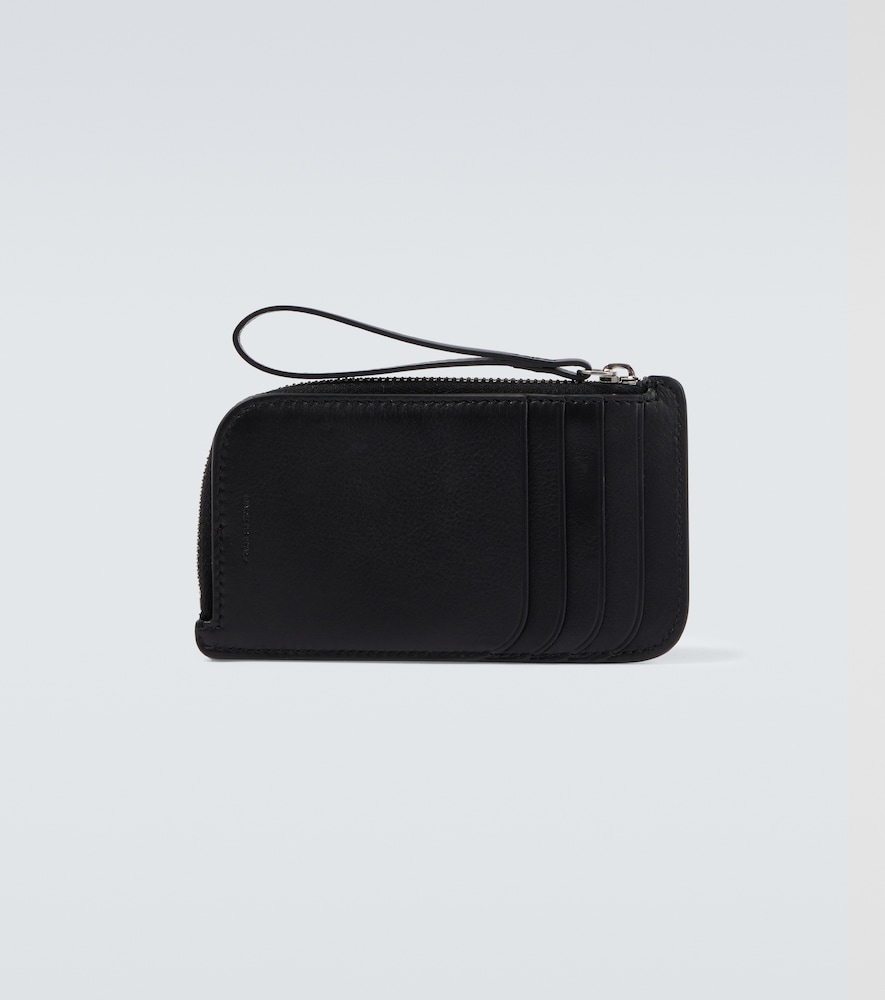  The Row The Row Leather Wallet With Strap 