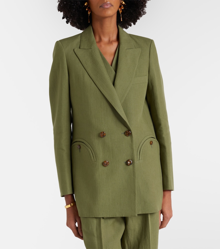  Blaze Milano Blazé Milano Blazer Midday Sun Aus Leinen 