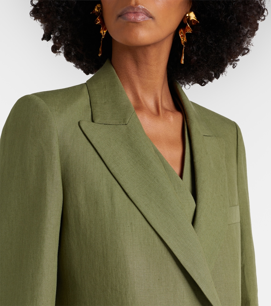  Blaze Milano Blazé Milano Blazer Midday Sun Aus Leinen 