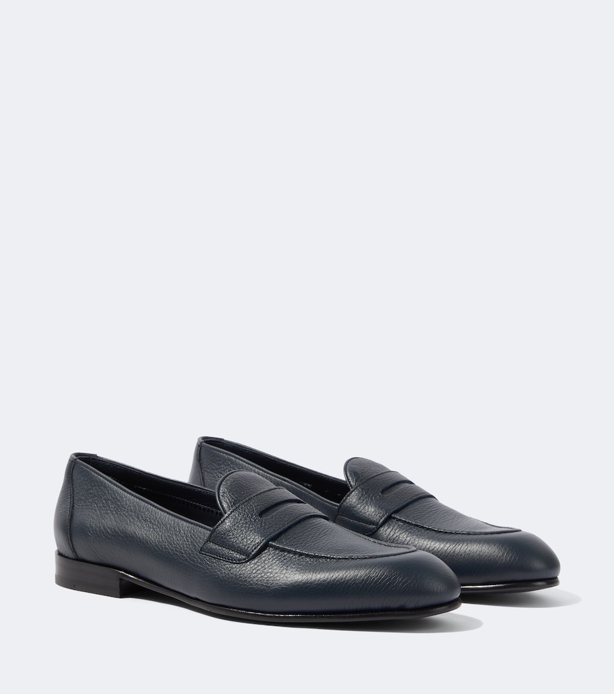 Leather Penny Loafers