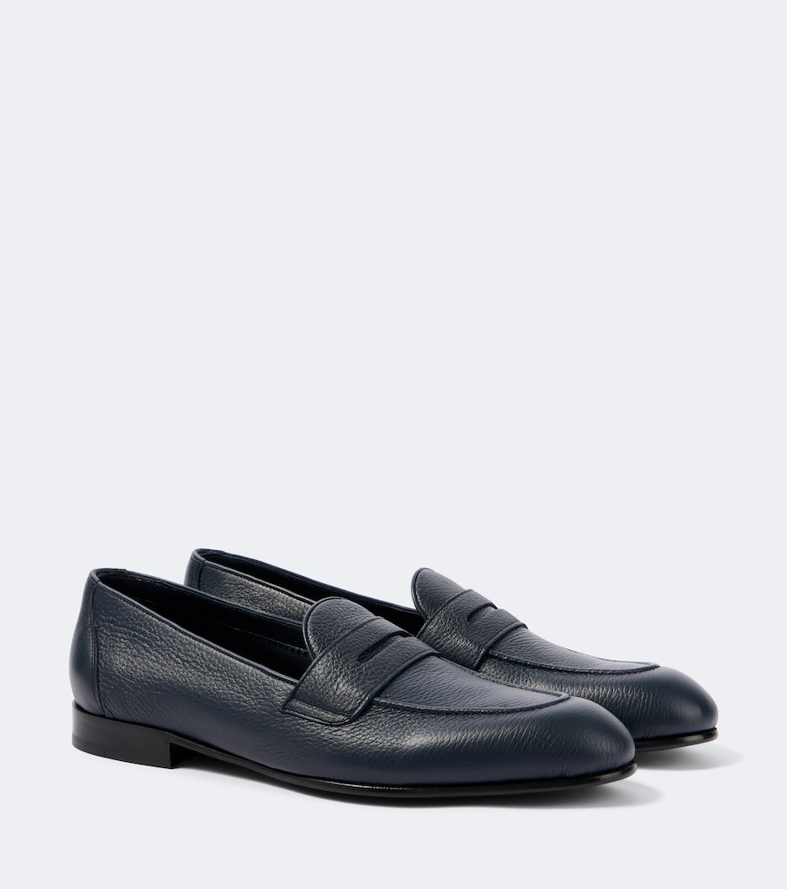 Leather Penny Loafers