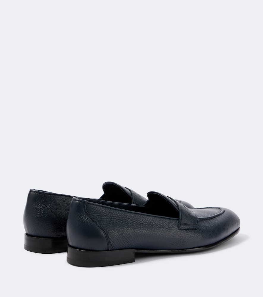 Leather Penny Loafers