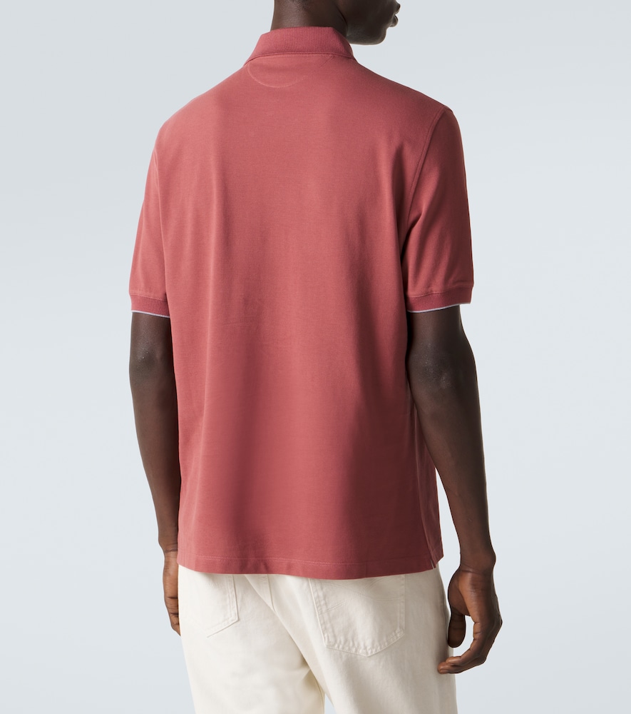  Brunello Cucinelli Brunello Cucinelli Polohemd Aus Baumwoll-piqué 
