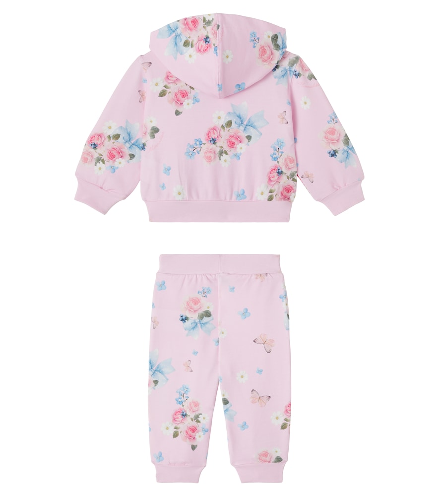 Monnalisa Monnalisa Set Aus Kapuzenjacke Und Jogginghose 