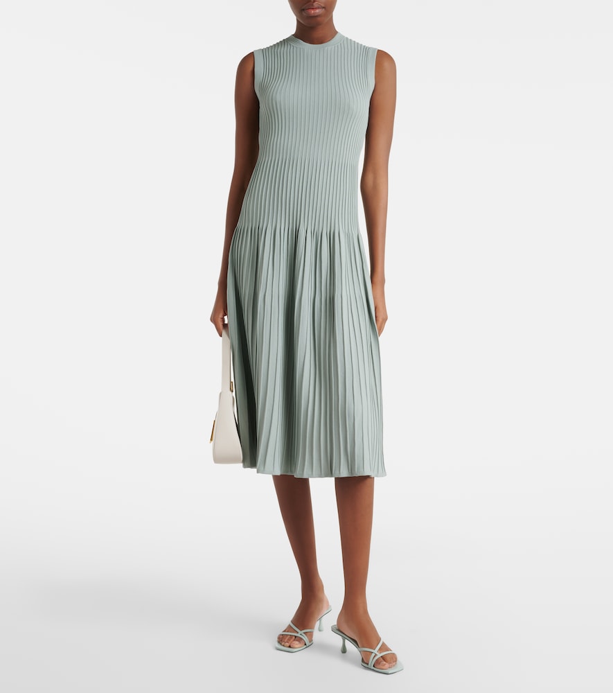 Max Mara Egizio ribbed-knit midi dress