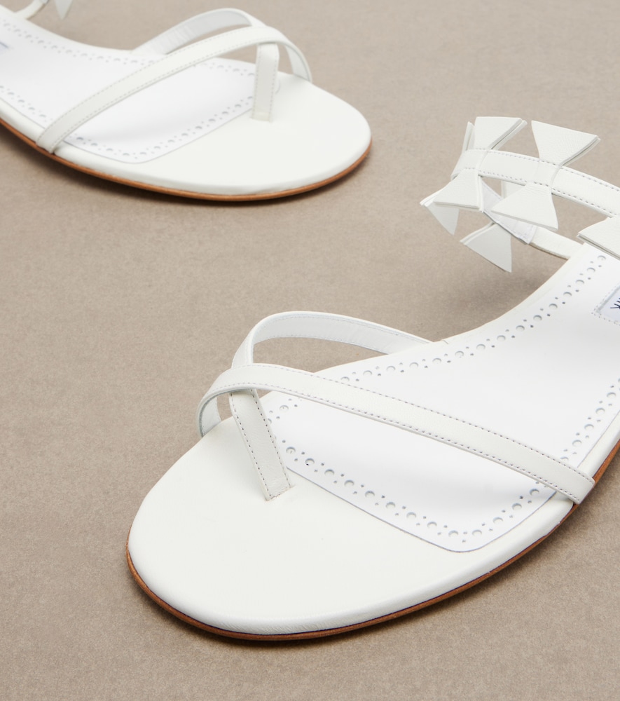 Maura Leather Thong Sandals