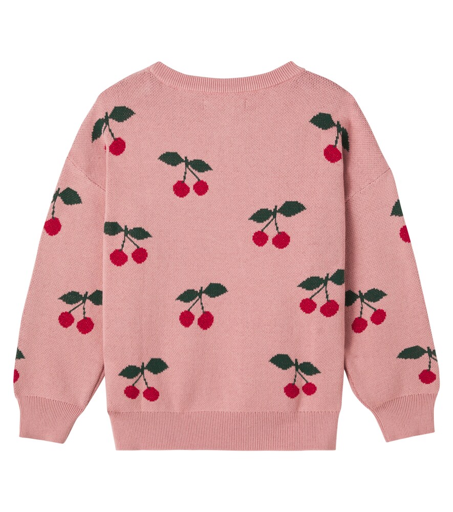  Konges Slojd Konges Slã¸jd Lapis Jacquard Cotton-blend Sweater 