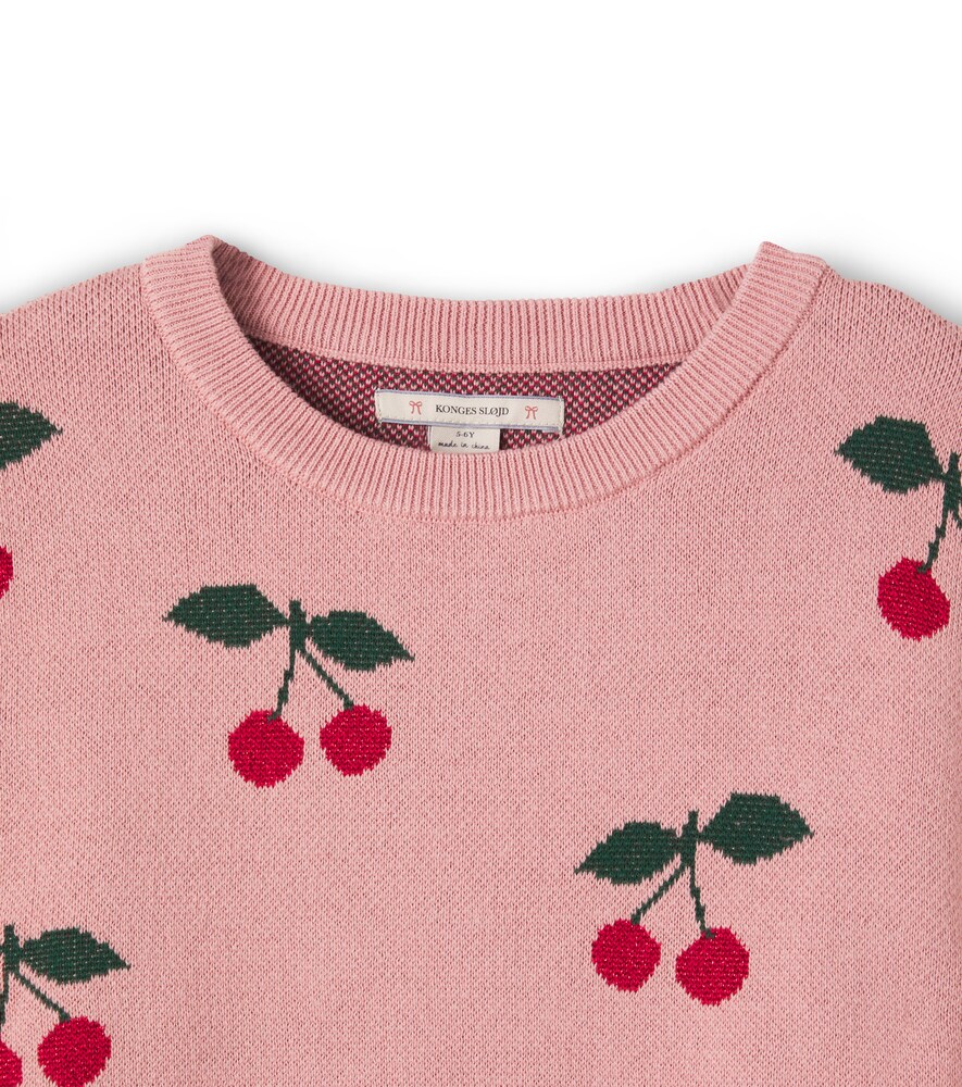  Konges Slojd Konges Slã¸jd Lapis Jacquard Cotton-blend Sweater 