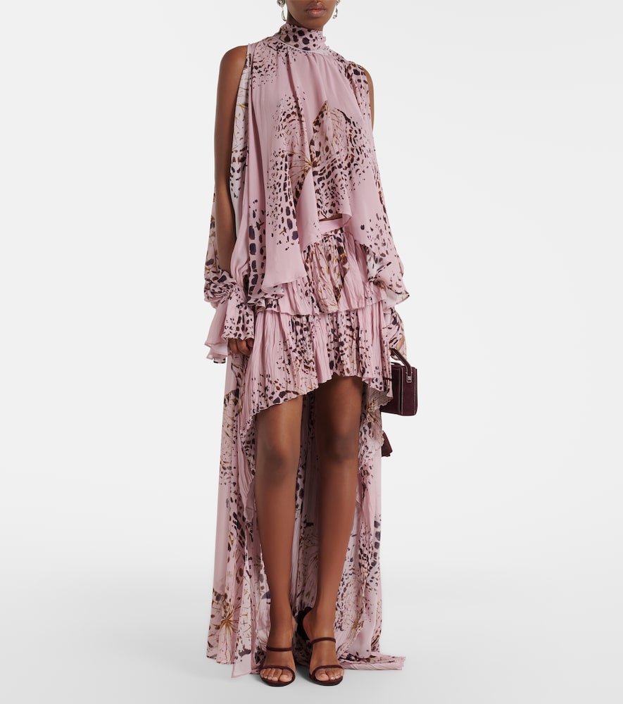 Asymmetric Georgette Blouse