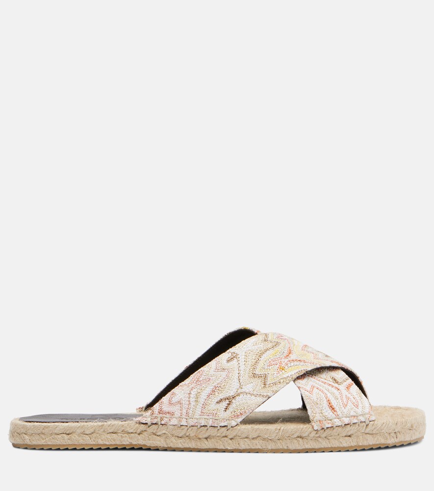  Missoni Missoni Harlow Zigzag Lamã© Espadrille Sandals 