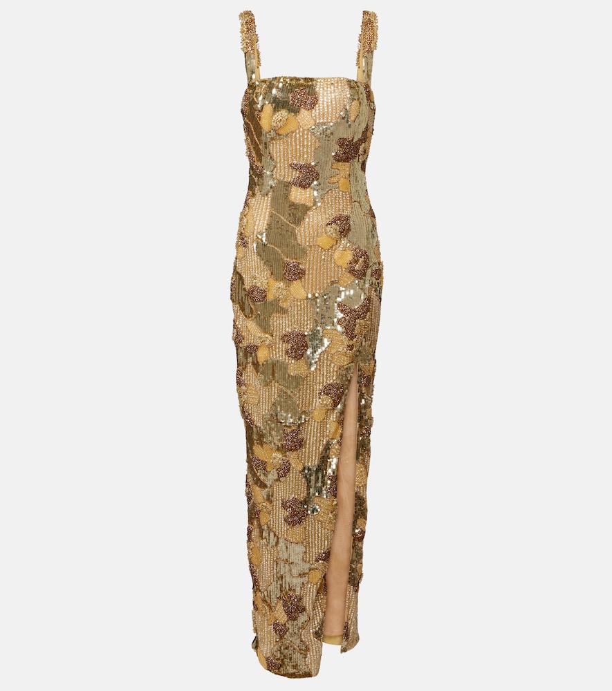 Robe Elyse mit Perlen
