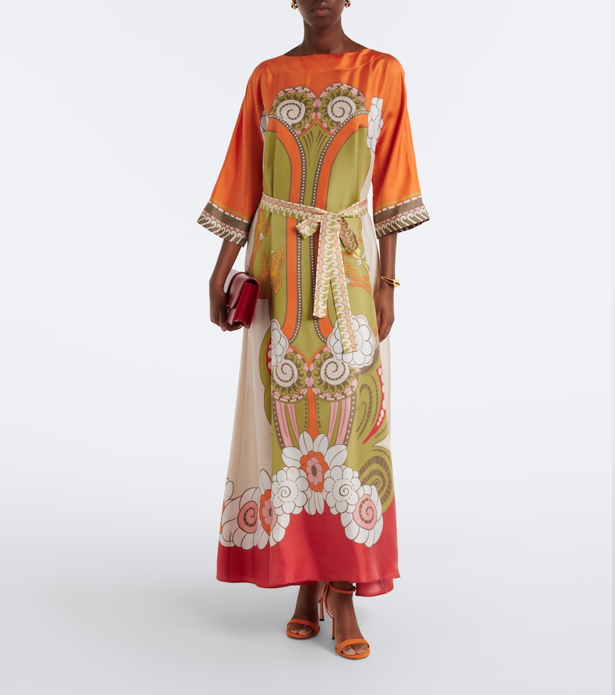 La DoubleJ Muumuu printed silk twill maxi dress | Thumbnail 4 La DoubleJ Muumuu printed silk twill maxi dress | Thumbnail 4