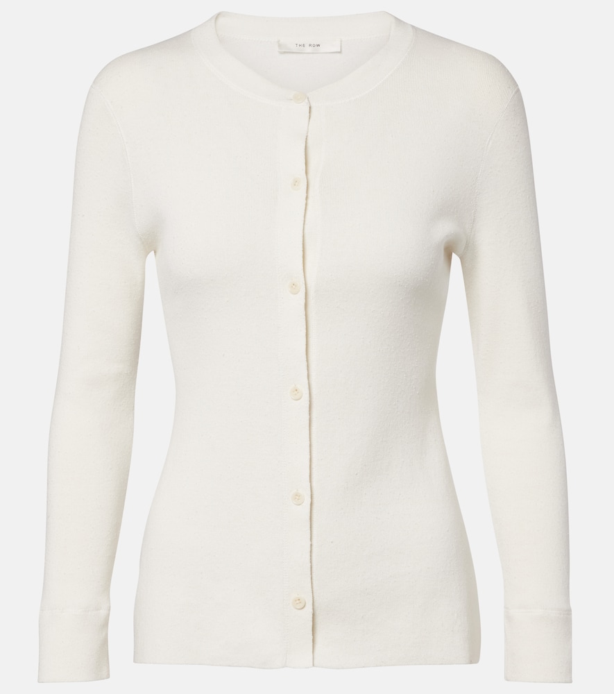Cardigan Okino aus Baumwolle und Seide