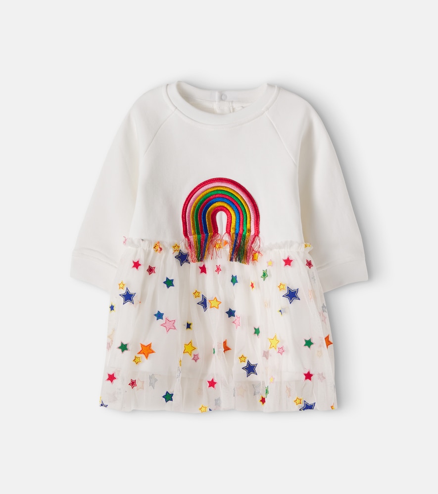 Baby – Abito in cotone con ricamo