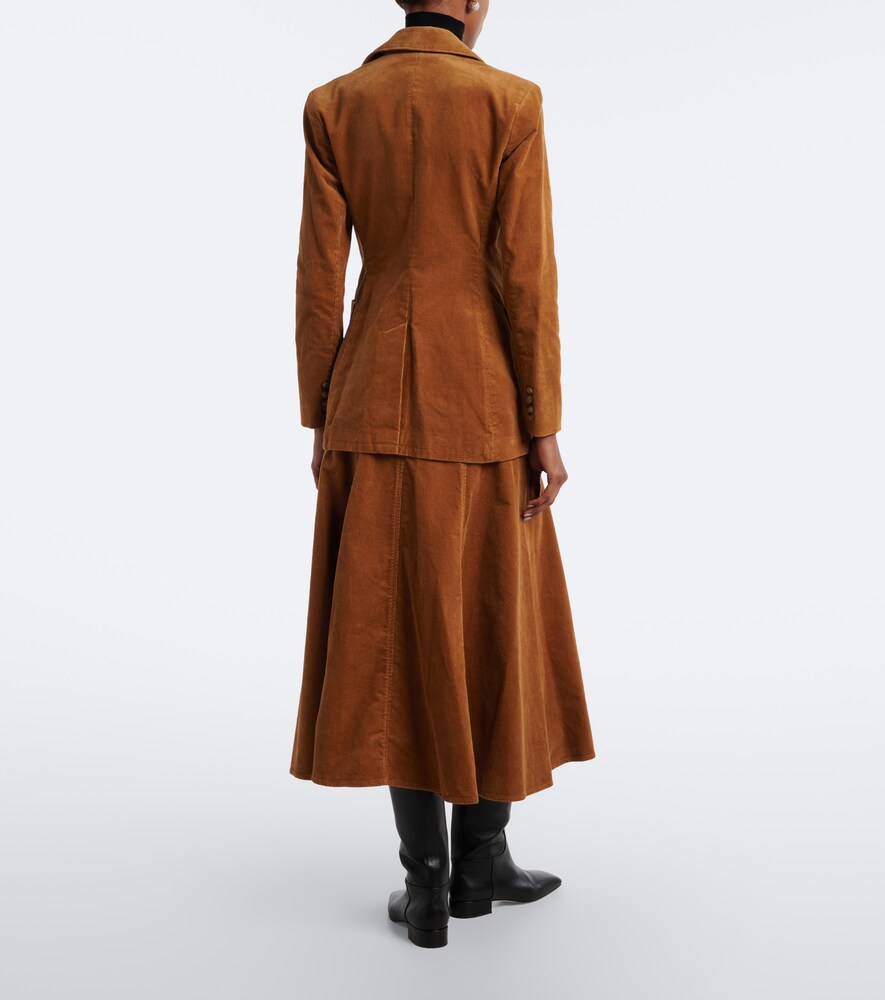 Polo Ralph Lauren Cotton Corduroy Midi