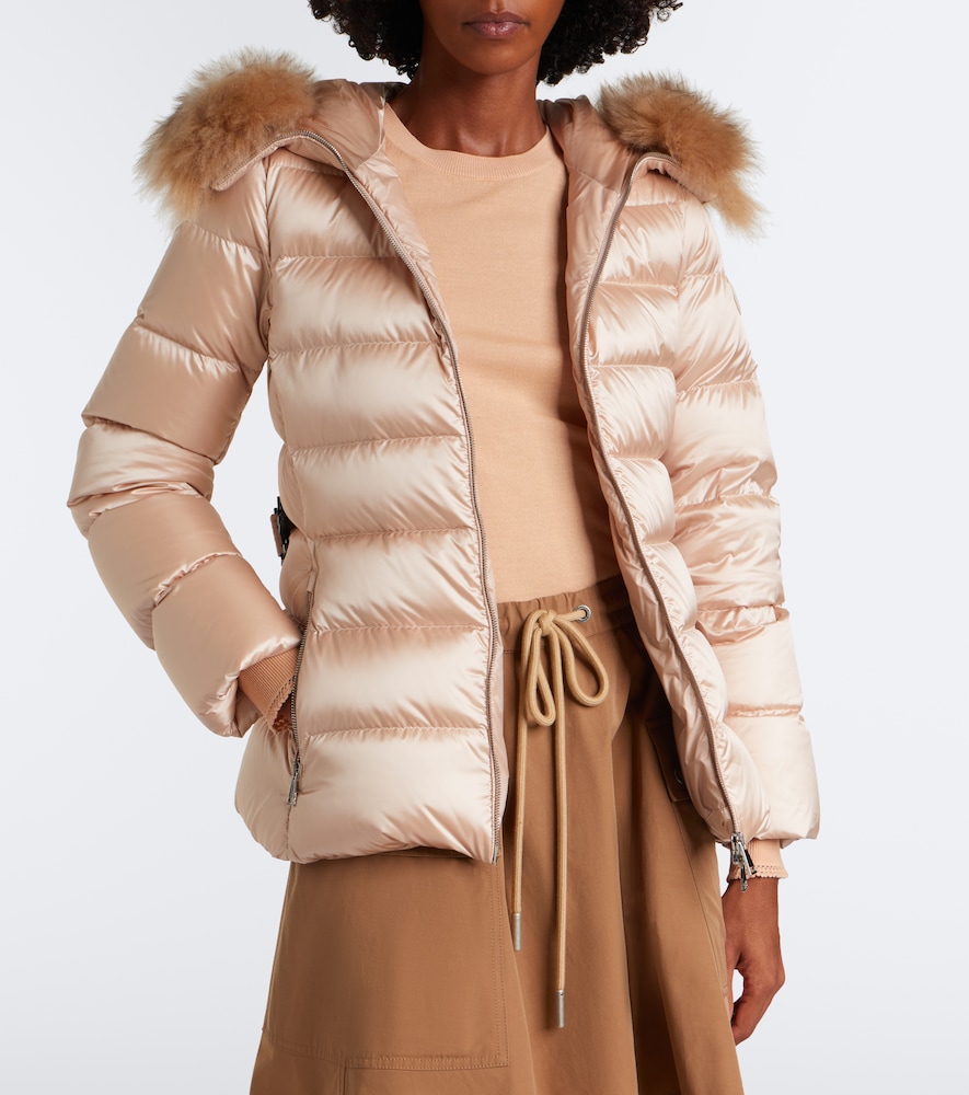 Cupidones Shearling-Trimmed Down Jacket