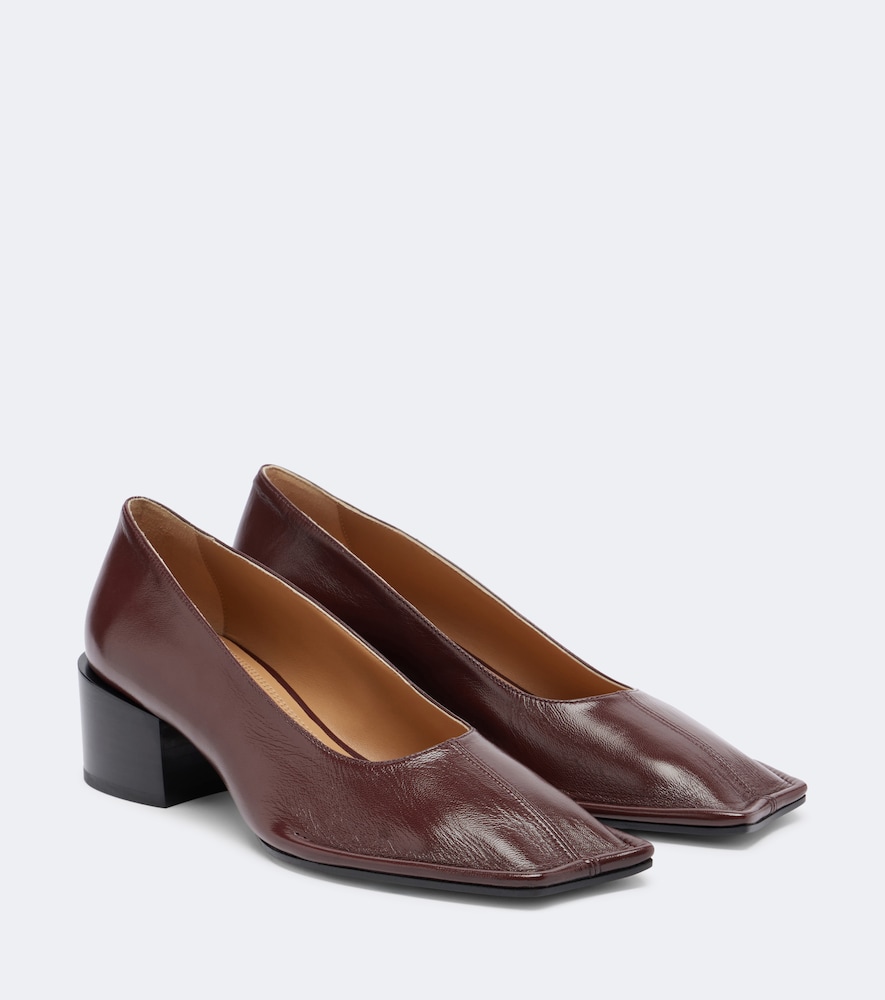 Pumps in pelle Piped