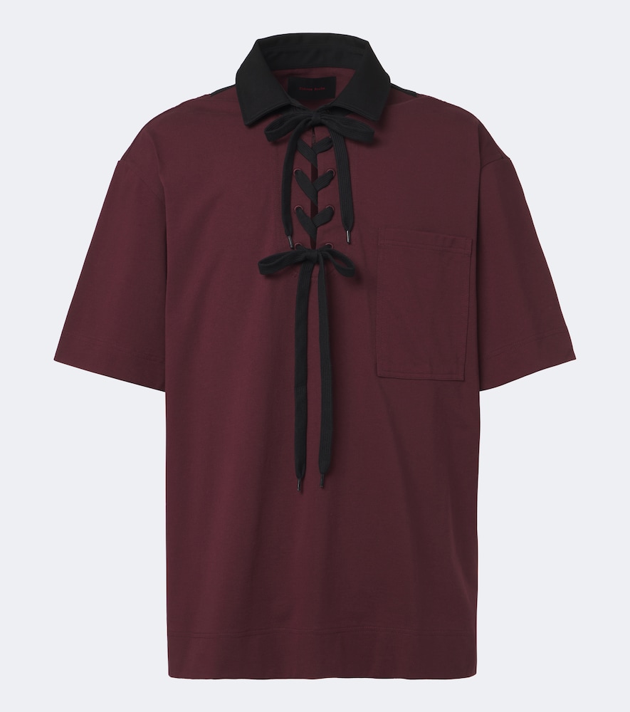 Simone Rocha Polo en coton lacets 515 €