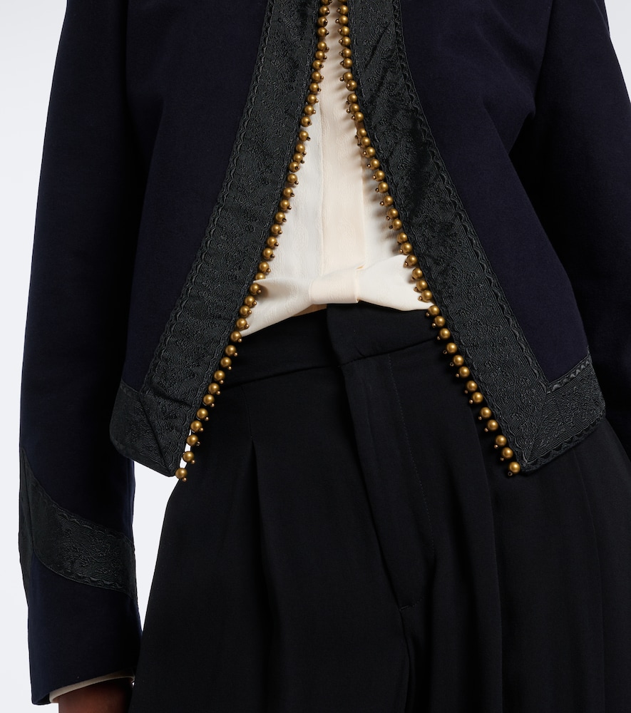 Polo Ralph Lauren Embellished Cotton Jacket