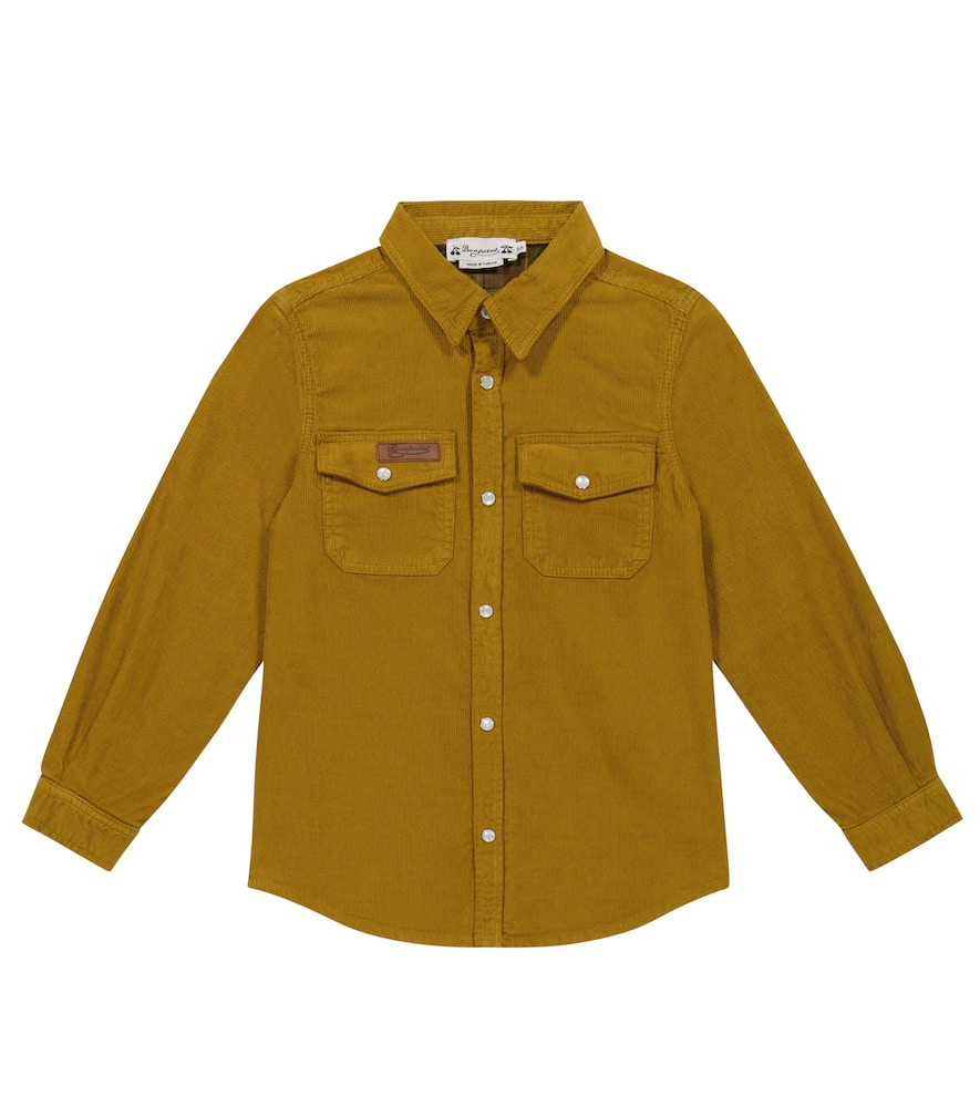 Bonpoint Berlin cotton-blend corduroy shirt